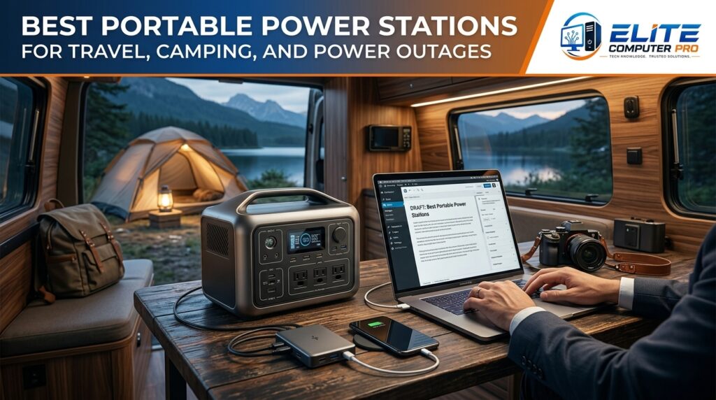 Best Portable Power Stations for Travel, Camping, and Power Outages