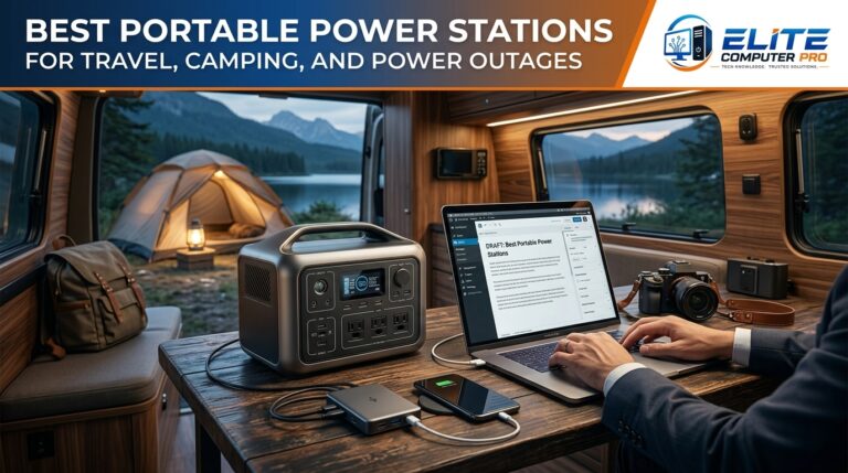 Best Portable Power Stations for Travel, Camping, and Power Outages