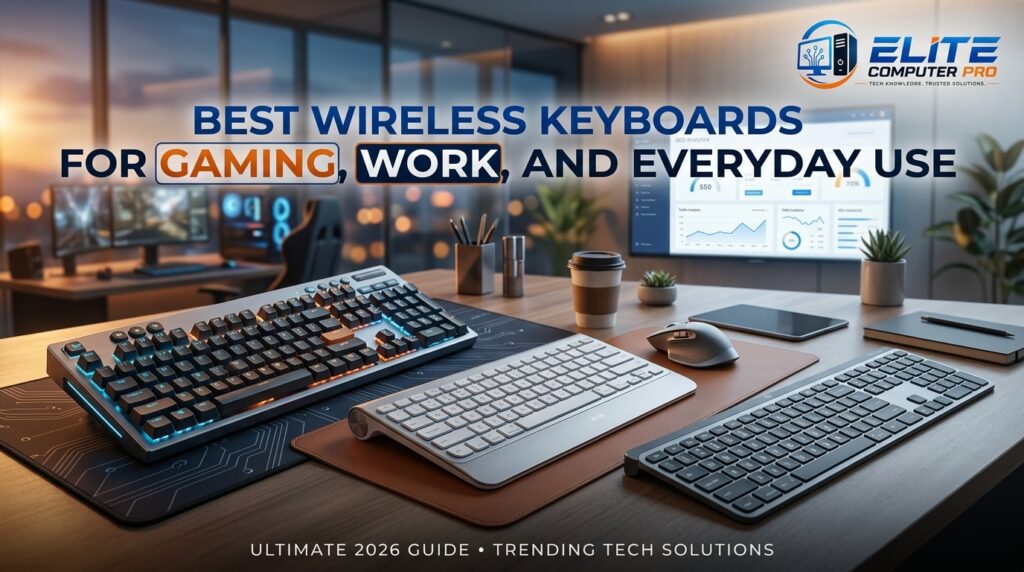 Best Wireless Keyboards for Gaming, Work, and Everyday Use