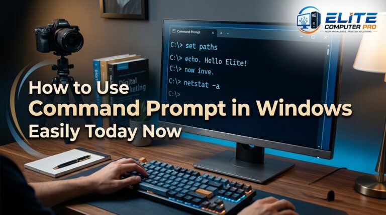 How to Use Command Prompt in Windows Easily Today Now