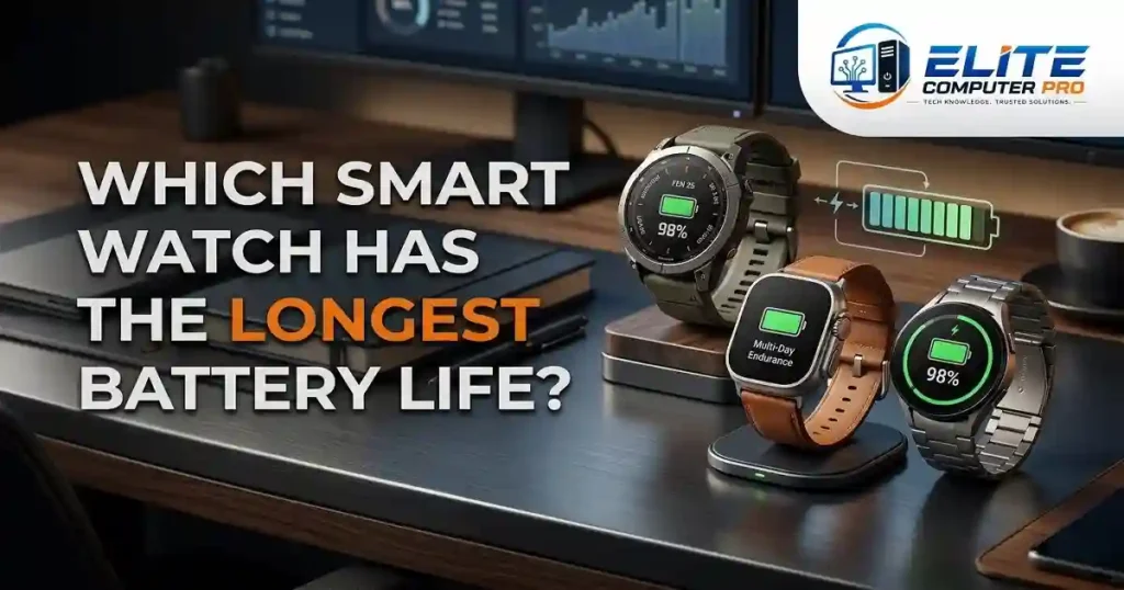 Which Smart Watch Has the Longest Battery Life