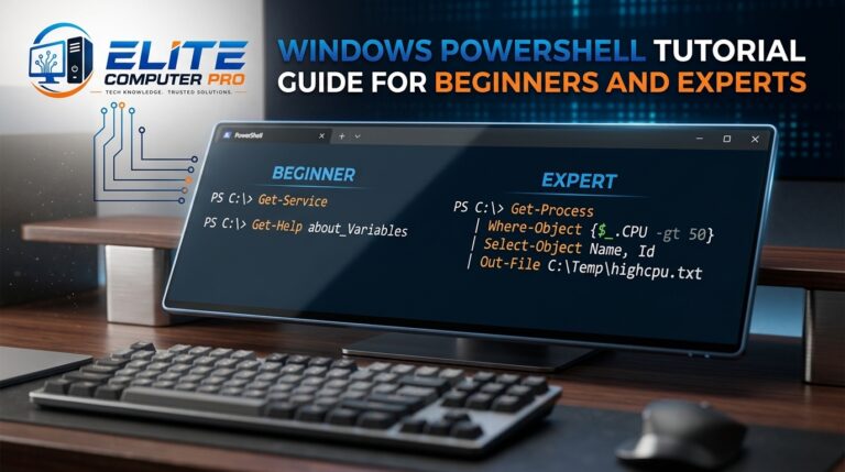Windows PowerShell Tutorial Guide for Beginners and Experts