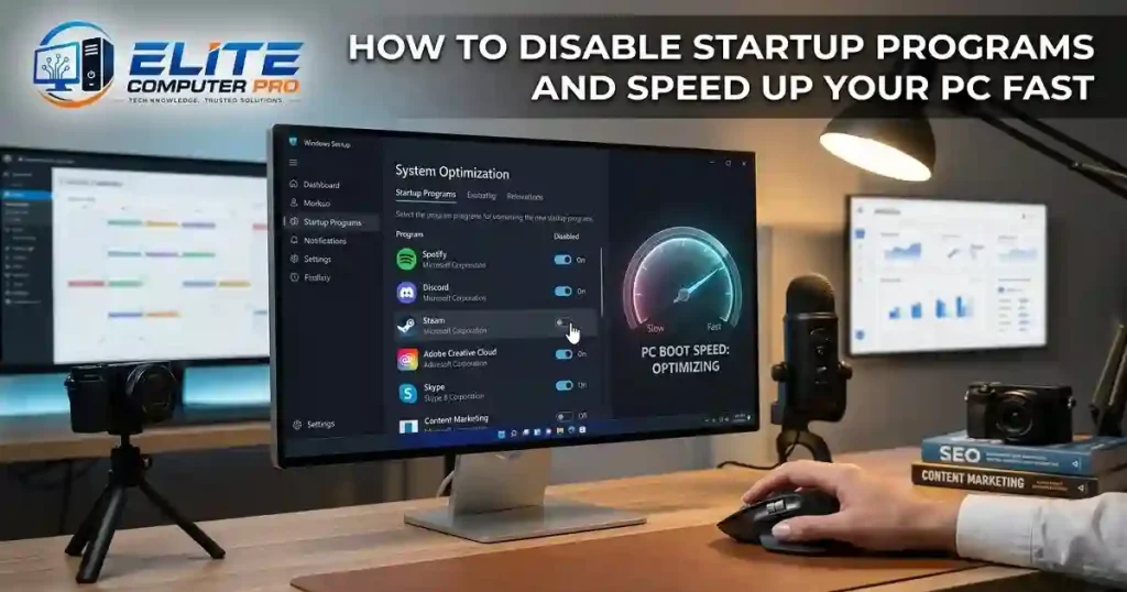 How to Disable Startup Programs and Speed Up Your PC Fast 2 How to Disable Startup Programs and Speed Up Your PC Fast