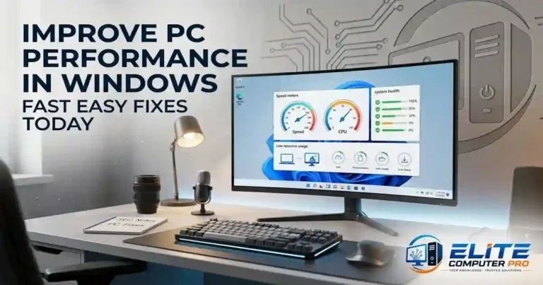 Improve PC Performance in Windows